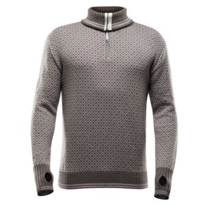 Sveter Devold Slogen sweater zips neck 750-410 702 S